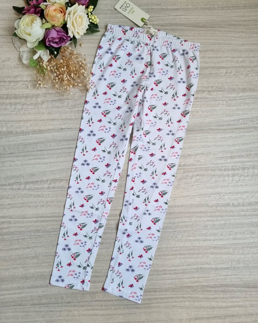 شلوار راحتی دخترانه OVS سایز ۸ تا ۹ سال