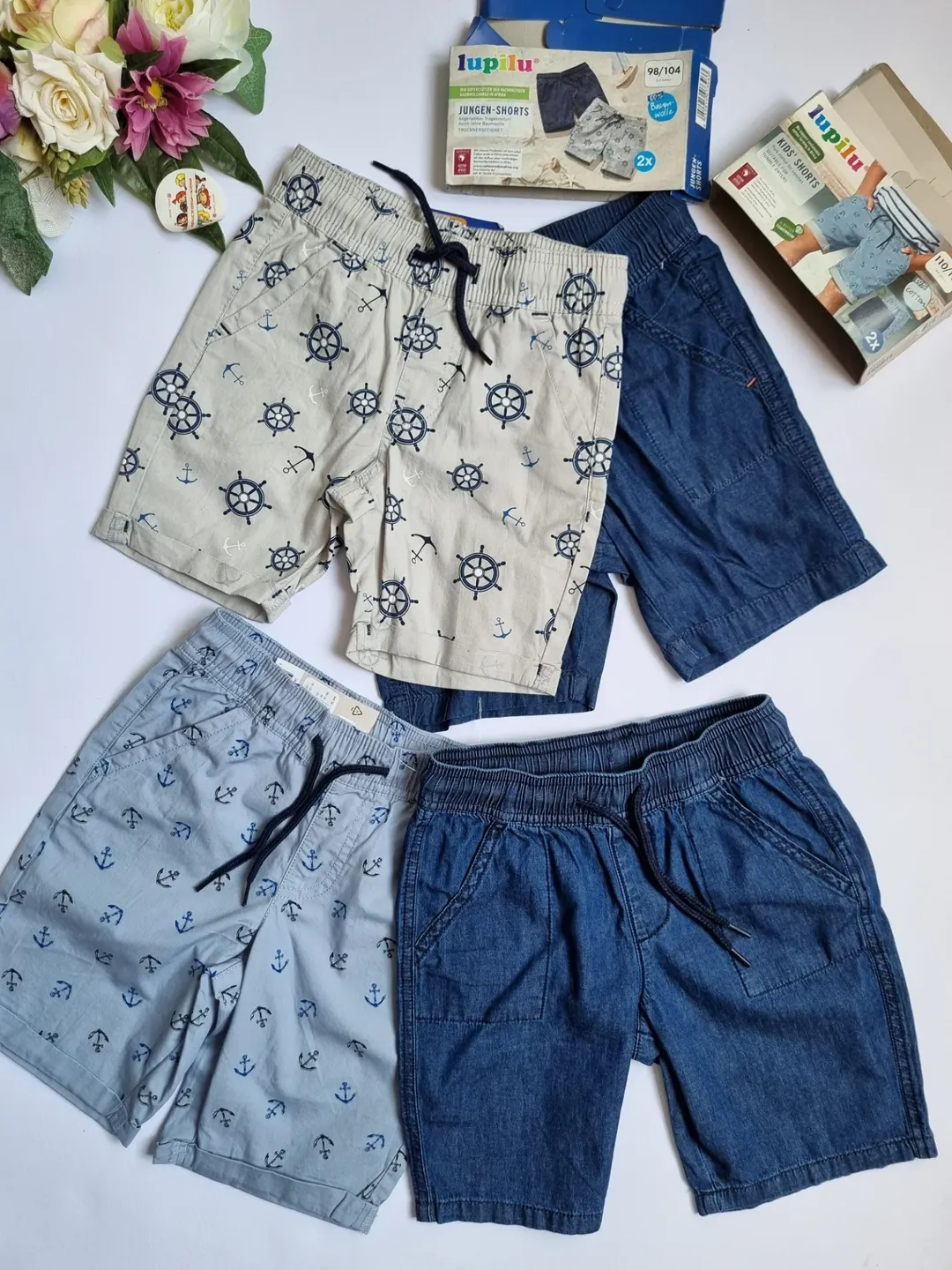 شلوارک کتان و جین بچگانه برند لوپیلو