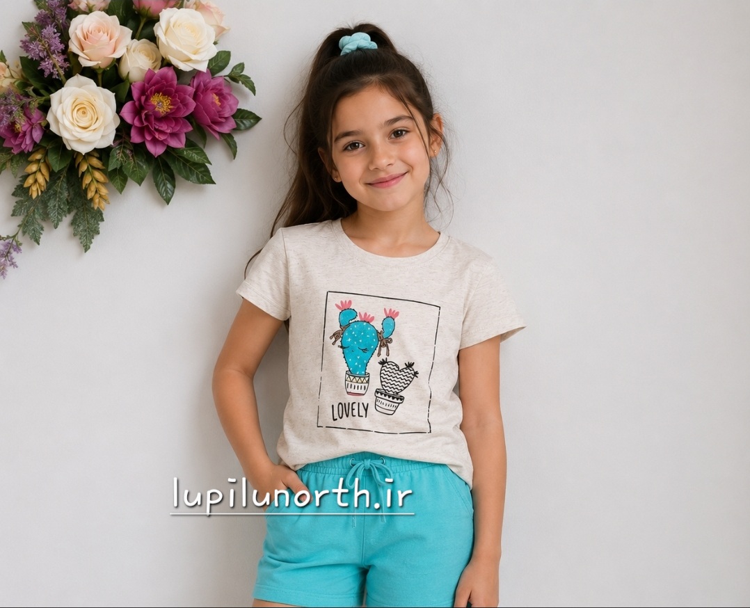 تیشرت نخی دخترانه برند ovs