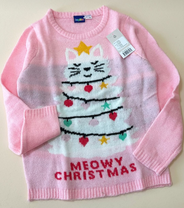 پلیور بافت کریسمسی بچهگانه برند لوپیلو
