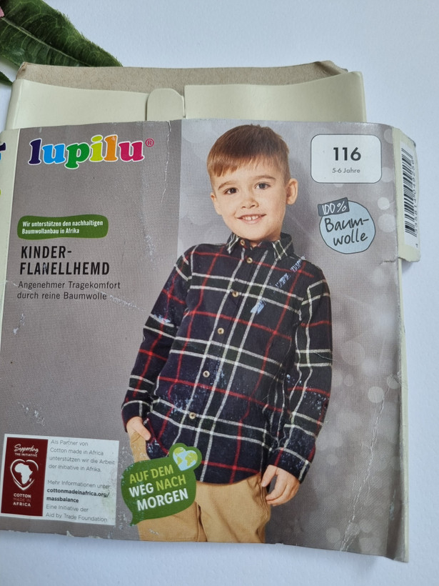 پیراهن پسرانه لوپیلو lupilu